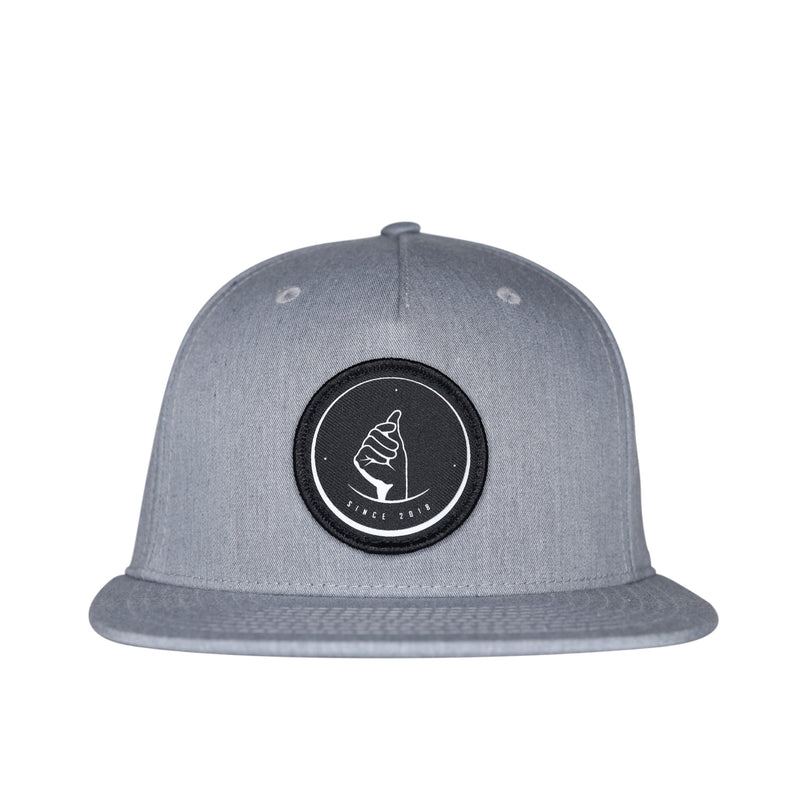 MoneyDude Heather/Grey Snapback Hat