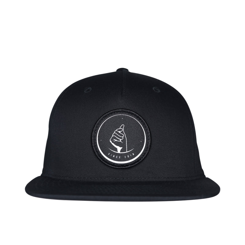 MoneyDude Black Snapback Hat