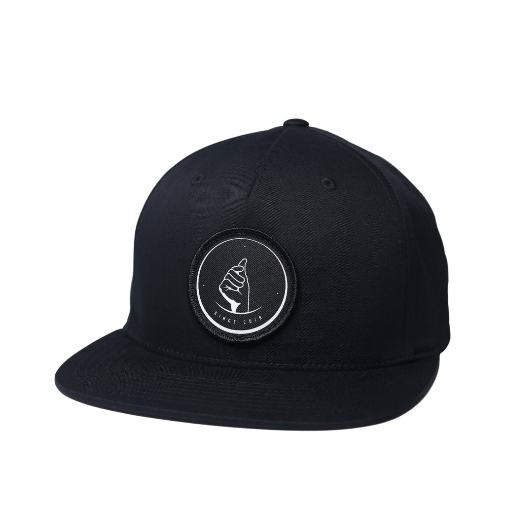 MoneyDude Black Snapback Hat